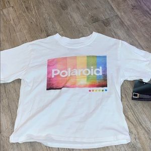 Crop Top Polaroid Tee